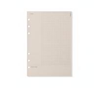 MotiveTech 80 Sheets Binder Refill Paper Refillable Notebook Filler Sheets Smooth Writing Experience Lined Filler Paper for Journalers, Students, A5, Cornell