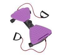 MotiveTech Ab Board Waist Twisting Machine, Waist Sculptor, Rotating, Multifunction Abdominal Burner, Twisting Disc for Home Gym, purple black