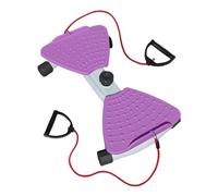 MotiveTech Ab Board Waist Twisting Machine, Waist Sculptor, Rotating, Multifunction Abdominal Burner, Twisting Disc for Home Gym, purple