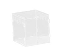 MotiveTech Acrylic Reptile Terrarium, Professional Spacious Turtle Container, Ideal for Dragons, 10x10x10cm
