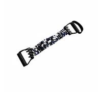 MotiveTech Adjustable Chest Strap Resistance Band Chest Expander Latex Exercise Band Upper Body Elastic Handles Wrapped Grip Suitable for strength training recovery days, Camouflage Blue