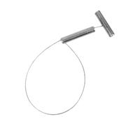 MotiveTech Adjustable Loop Catching Tool for Farm Animals Like Sheep And Dogs, Silver