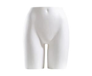 MotiveTech Adult Hip Mannequin Model, Portable Lower Body Display, Underwear Display Case, White