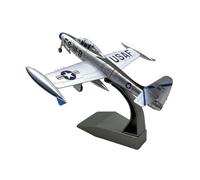 MotiveTech Alloy 84 Aircraft Model Plane Jet Model Desk Display Toy With Stand Alloy Construction Vintage Jet Style Suitable for collectors home decor