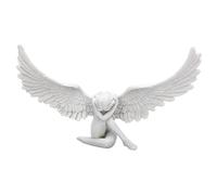 MotiveTech Angel Wing Figurine Vivid Sculpture Crafts Hotel Garden Decor