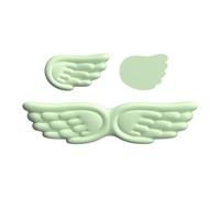 MotiveTech Angel Wing Keyboard Mice Wrist Cushion Ergonomic Hand Rests Set Desk Elbow Pad for Laptop Typist Home Study Workers, Mint Green