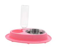 MotiveTech Automatic Cat Feeder with Water Dispenser, Easy-to-clean Dry And Wet Separation, 2-in-1 Food And Water Dispenser Set for on The Go, Dog Supplies