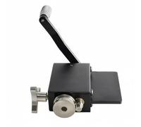 MotiveTech Automotive Hose Clamp Intercooler Pipe Beading Tool Tube Bead Former Hose Bead Roller Garage Tool Aluminum Alloy Body Manual Lever Control Suitable, Black, Standard Model