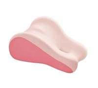 MotiveTech Back Cushion, Memory Foam, Waist Support for Sitting in Bed, Gifts, Reading Pillow, Ergonomic for Home, Office, Lounge, Dorm, Pink