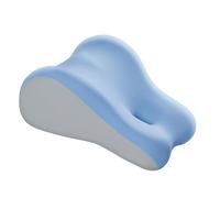 MotiveTech Back Cushion, Memory Foam, Waist Support for Sitting in Bed, Gifts, Reading Pillow, Ergonomic for Home, Office, Lounge, Dorm, Blue