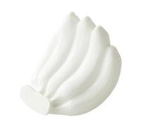 MotiveTech Bananas Sculpture Phone Stand Holder for Home Table Decoration, White