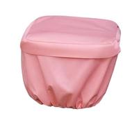MotiveTech Basket Cover, Dustproof, Waterproof, Nylon Basket Cover with Elastic Band for Adults, E-bikes, And Mountain Bikes, Pink