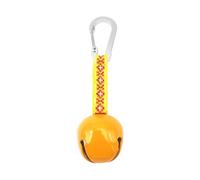 MotiveTech Bear Bell Keychain, Portable Multi-Purpose Backpack Pendant for Hiking, Emergencies, Skiing And Outdoor Activities, yellow