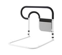 MotiveTech Bed Rail for Seniors, Bed Handrail for King, Full, Twin Beds, Non-Slip Handle, Mobility Aid for Elderly, Black