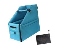 MotiveTech Bike Storage Container with Zipper for Outdoor Use And Dust Protection, Bright Blue