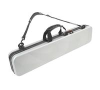 MotiveTech Billiard Quiver, Billiard Cue Bag, Cue Case, Transport Box, Lightweight Container Made of PP Polyester for 2/3 Cues for Travel And As A Gift, Regular Silver