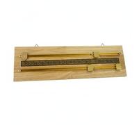 MotiveTech Billiards Scoreboard Solid Scoreboard Snooker Score Keeper Score Tracking Board Wall Display Classic Billiard Suitable for bar lounges private game rooms social gatherings, Natural Wood