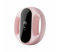MotiveTech Body Massage Device Double Loops Portable Massager Vibration Feature Constructed with for Belly and Waist Suitable for Relaxing Days Daily Wellness, Pink