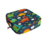 MotiveTech Booster Dining Chair with Straps, Non-Slip Portable High Chair with Thick Mat and Booster Cushion for Boys and Girls, Ideal for Travel.