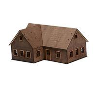 MotiveTech Building Models Wooden Model Kit DIY Architecture Puzzle OO Scale Model for Micro Landscape Suitable for Gift Giving Desktop, Style B