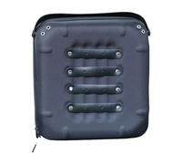 MotiveTech Camping Gear Organizer for Seasoning And Utensils EVA Storage Bag for Fishing, Black