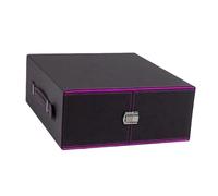 MotiveTech Card Storage Box Sports Card Case Box Organizer Holds 1800 Cards Suitable for Storage, Purple