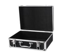 MotiveTech Carrying Case Instrument Document Organizer Box for Cordless Mic Storage Suitcase Carrying Box Portable Aluminum Storage Case, Style A