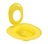 MotiveTech Cat Potty Training Kit Training Seat Educational System Kitten Urinal Reusable PP Accessory Suitable for, Yelloe