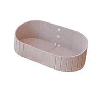 MotiveTech Cat Scratcher, Pet Basket, Comfortable, Breathable, Detachable, Scratch-Resistant, Scratching Pad, Beige