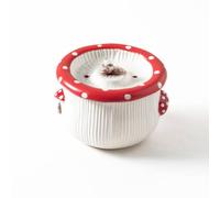 MotiveTech Ceramic Pet Water Dispenser Decorative Pet Water Dispenser with Cleaning Pump Tabletop for Cat Owners