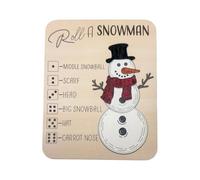 MotiveTech Christmas Wooden Puzzle Board Game, Fun, Wooden Crafts, Learning Toy for Children