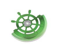 MotiveTech Clockwork Rotor Replacement, Ship Steering Wheel Shape, Stable Replacement, Men's and Women's Repair Parts for 6R35 7S36, Green
