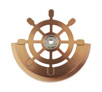 MotiveTech Clockwork Rotor Replacement, Ship Steering Wheel Shape, Stable Replacement, Men's and Women's Repair Parts for 6R35 7S36, Brown
