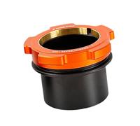 MotiveTech Coaxial Locking Interface Astronomical Accessories Compact Simple to Install Sturdy Replace Adapter for Telescopes 8Sec8, orange