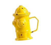 MotiveTech Coffee Mug with Handle for Hot Or Cold Drinks Large Capacity for Fire Fighters Gifts, Yellow