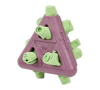 MotiveTech Colorful Puzzle Toy for Dogs to Hide Treats and Encourage Slow Feeding Habits, violet
