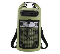 MotiveTech Comfortable, Lightweight, Large Capacity, Bag with Handle for Rafting, Hiking, Boating, Fishing, for Men And Women, Green
