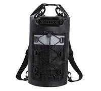 MotiveTech Comfortable, Lightweight, Large Capacity, Bag with Handle for Rafting, Hiking, Boating, Fishing, for Men And Women, Black