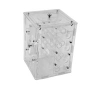 MotiveTech Compact And Transparent Educational Farm for Observing An Colony's Habitat. Presentation Box Ideal for Gifting, 10cmx10cmx15cm