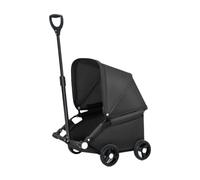 MotiveTech Compact Dog with Storage for Small Pets on the Go, Black