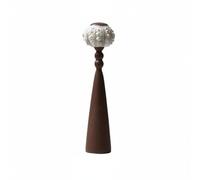 MotiveTech Conch Decor Piece Artistic Design Form Statue Eye-Catching Display Mid Period Shell Ornament for Living Room, Brown