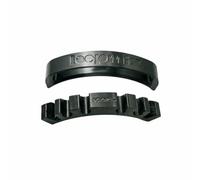 MotiveTech Cylinder-Side Bungee Retainer Easy Installation Hose Retainer Resistant Scuba Hose Clip for Technical Divers, Black