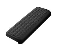 MotiveTech Desk Elbow Pad L Shaped Arm Rest Desk Edge Cushion Comfortable Memory Foam Support Padding for Games Work Women Men Home Dorm, Black Cloth 1Pc