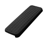 MotiveTech Desk Elbow Pad L Shaped Arm Rest Desk Edge Cushion Comfortable Memory Foam Support Padding for Games Work Women Men Home Dorm, Black PU 1Pc