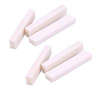MotiveTech DIY 6Pcs Buffalo Bridge Nuts Blank 52x6x10mm for Acoustic