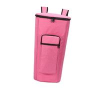MotiveTech Djembe Drum Bag Djembe Backpack Professional Durability Organizer African Drum Storage Bag, Pink, 12 inch