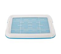 MotiveTech Dog Potty Training Tray with Secure Latch for Indoor And Outdoor Use, Suitable for Small Breeds, Blue