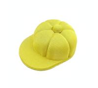 MotiveTech Doll Hat Mini Baseball Cap, Fashionable Doll Accessory, Trendy Tiny Cap for 18-Inch Dolls, Soft Stylish Hat for Dolls, Cute Photography Prop, Yellow