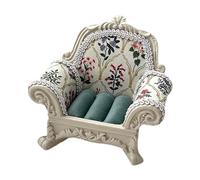 MotiveTech Dollhouse Sofa Jewelry Display Stand Pretend Play Toy Life Scene Model