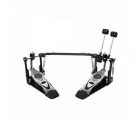 MotiveTech Drum Pedal Double Chain Drive Bass Drum Foot Pedal Beater Adjustable Spring Tension Alloy Crafted Non Slip Footboard Secure Floor Grips suitable for practice lessons concerts